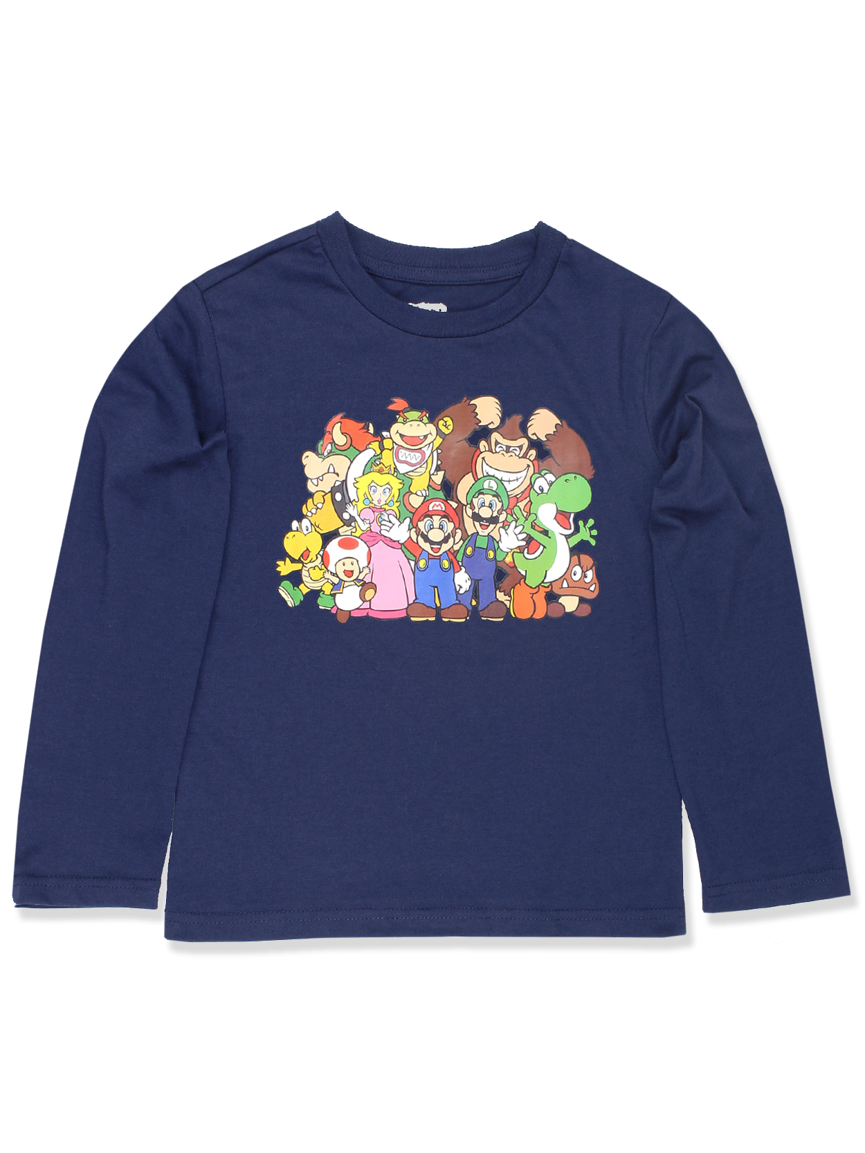 Super Mario Brothers Luigi Kid's Long Sleeve T-Shirt Tee SMI077ALYT